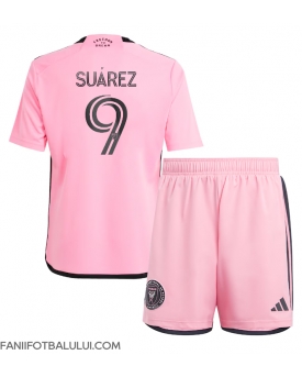 Inter Miami Luis Suarez #9 Echipament de Fotbal Replică 2024-25 Copii Acasa (+ Șorturi)